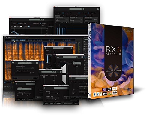 ノイズ除去ソフトiZotope RX6シリーズのAdvanced、Standard、Elements